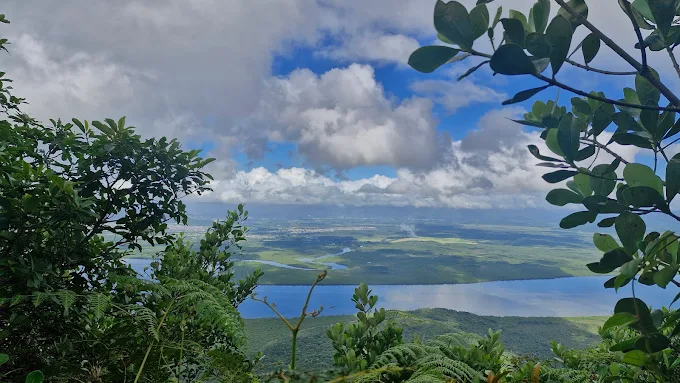 Vista do Morro do Canta Galo, em São Francisco do Sul