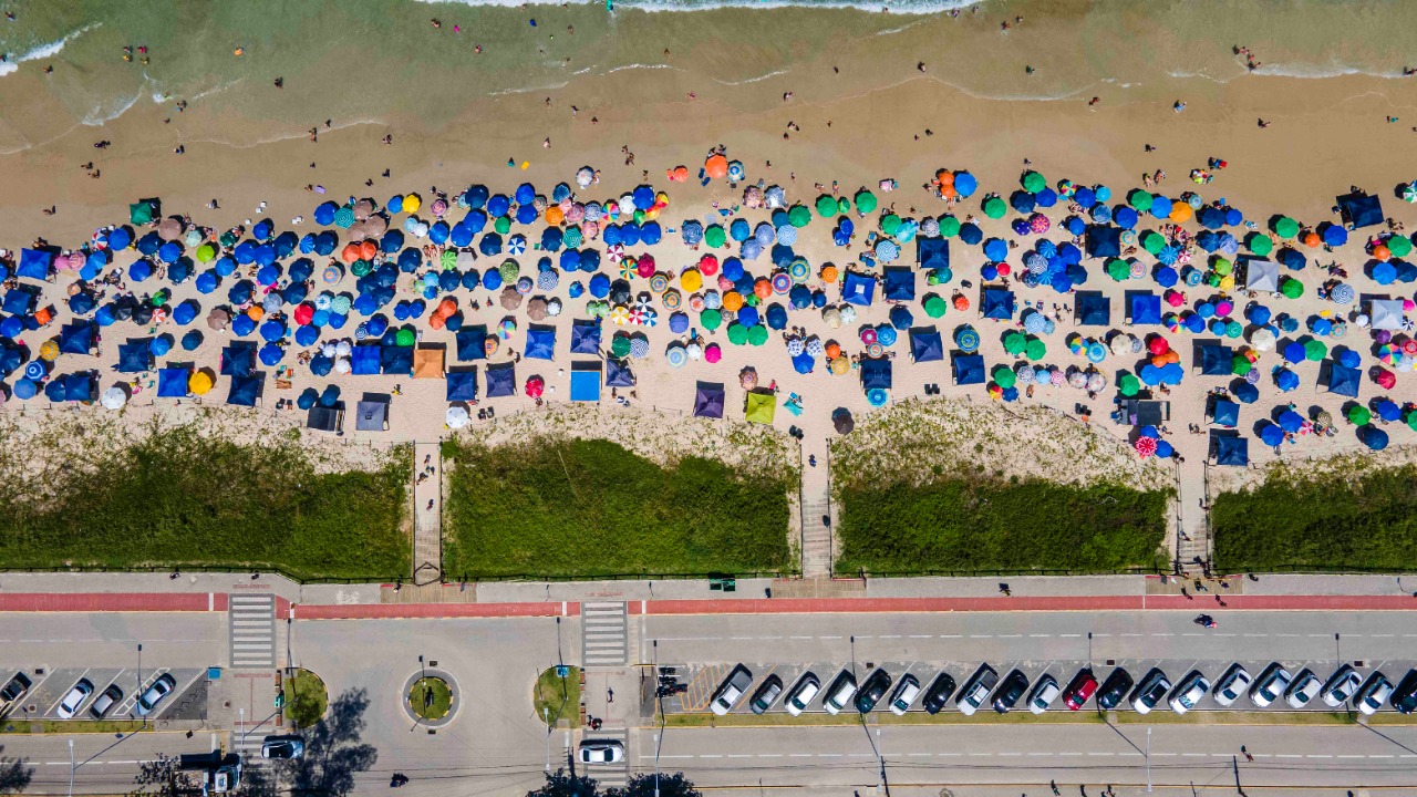 Praia de Mariscal, em Bombinhas - SC