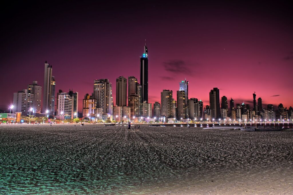 Praia Central de Balneário Camboriú