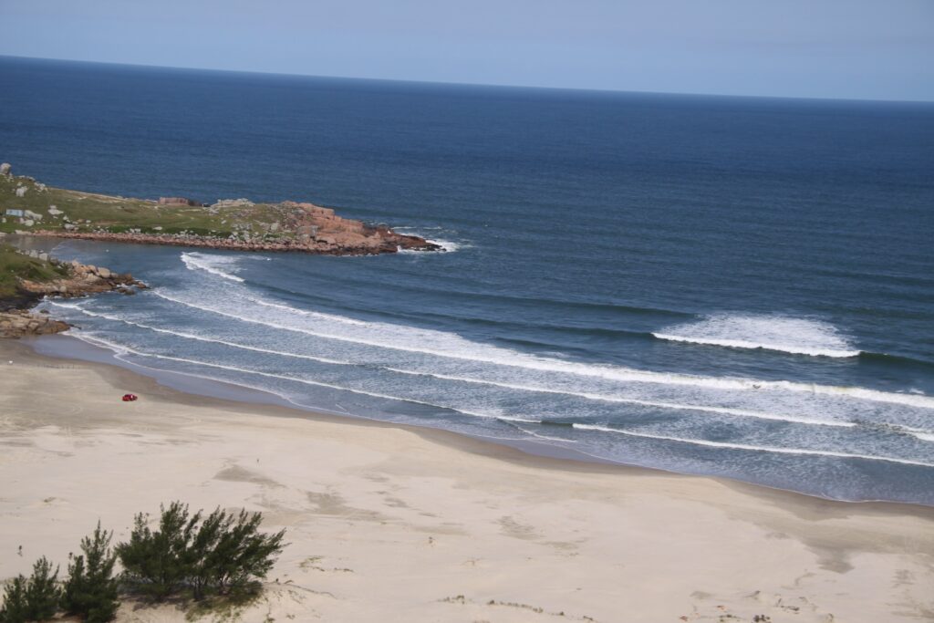 Praia da Galheta, em Laguna - SC