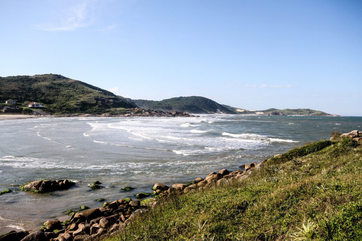 Praia da Tereza, em Laguna - SC