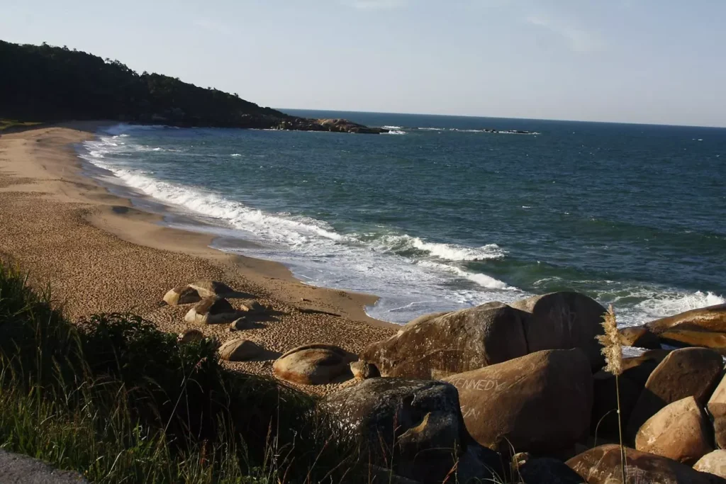 Praia de Taquarinhas, em Balneário Camboriú