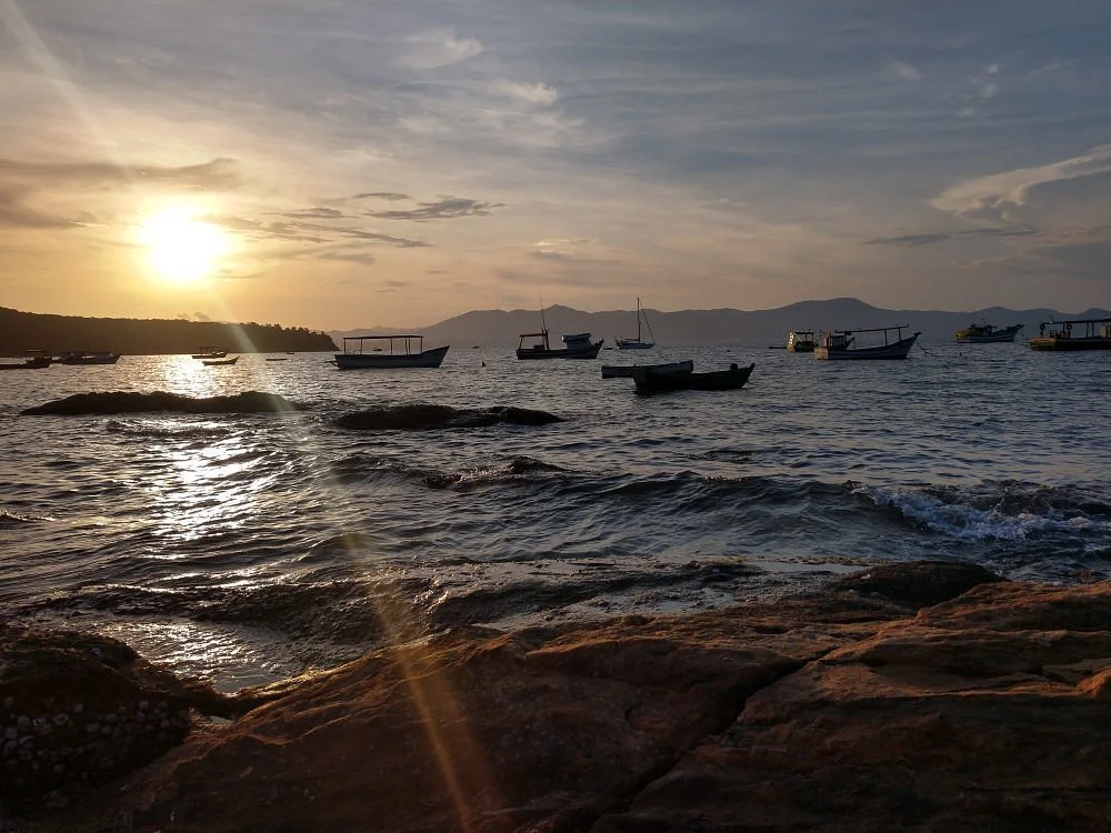 Praia do Araça, em Porto Belo - SC