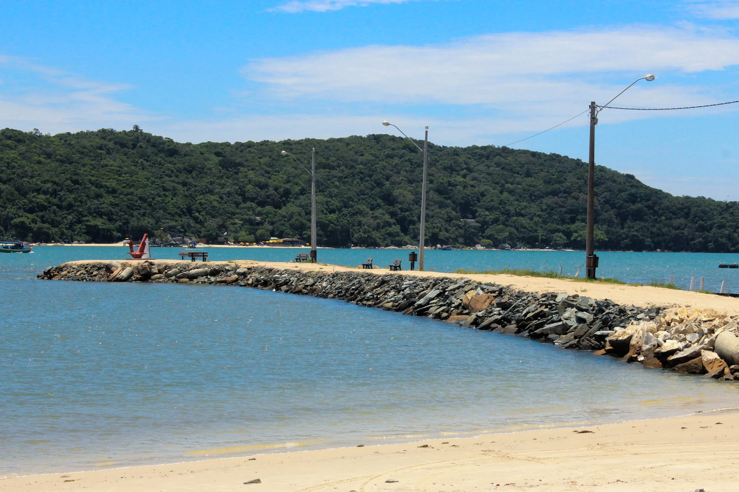 Praia do Baixio, em Porto Belo - SC