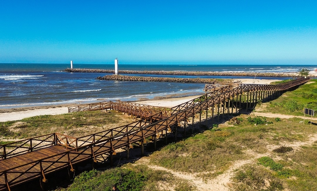 Praia de Passo de Torres, em SC.