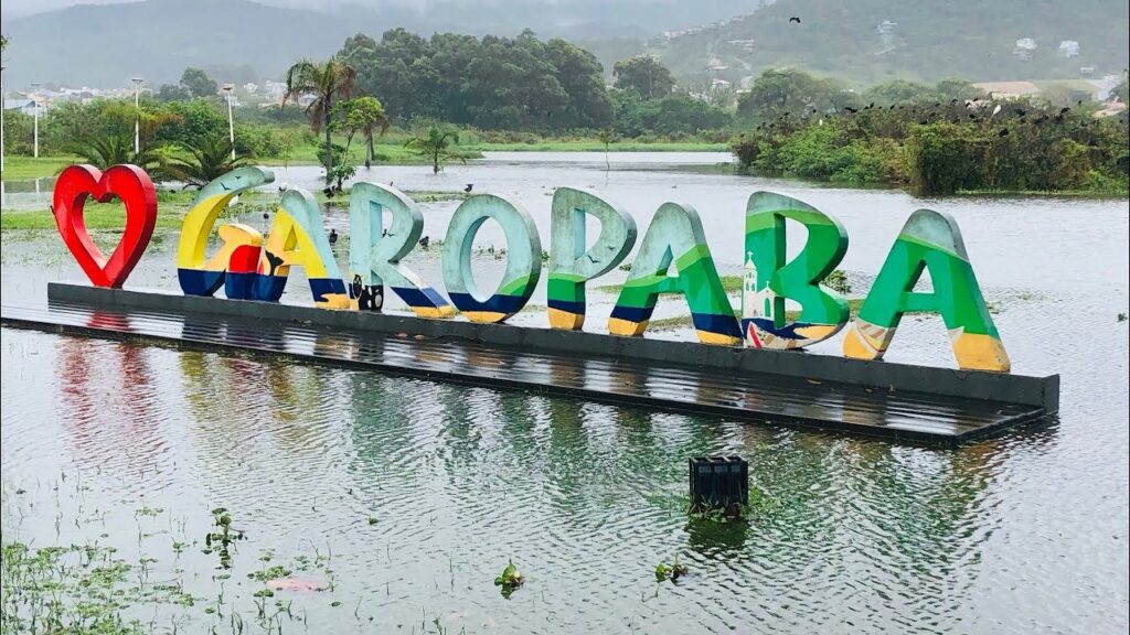 Lagoa das Capivaras, em Garopaba