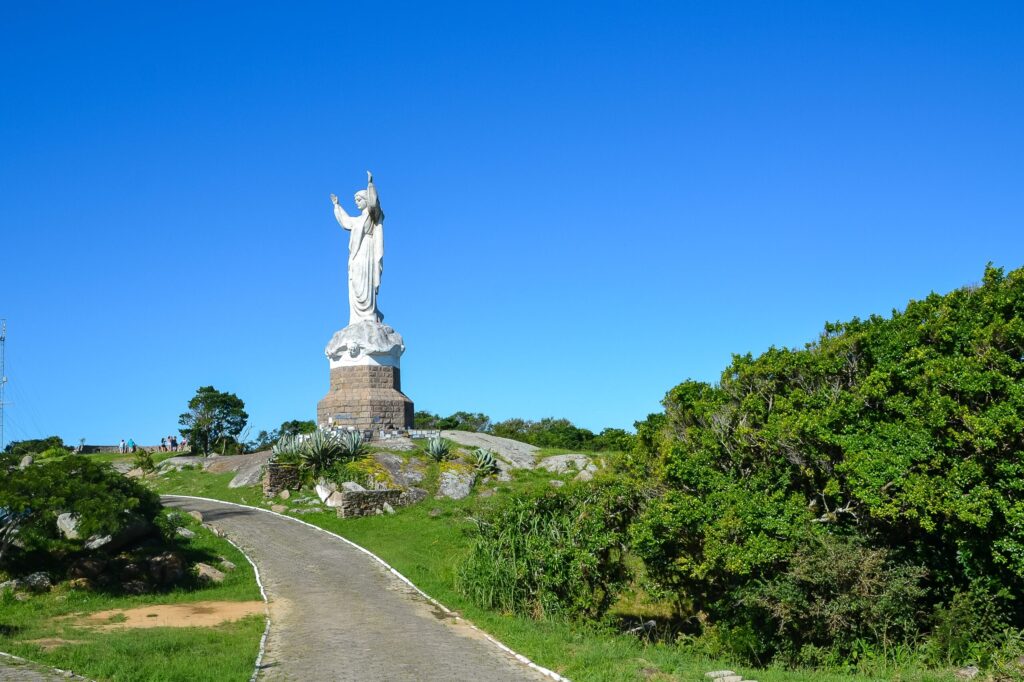 Mirante do Morrod a Glória, em Laguna