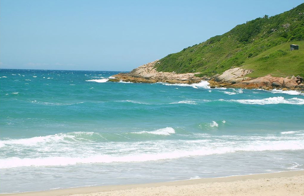 Praia da Gamboa, em Garopaba