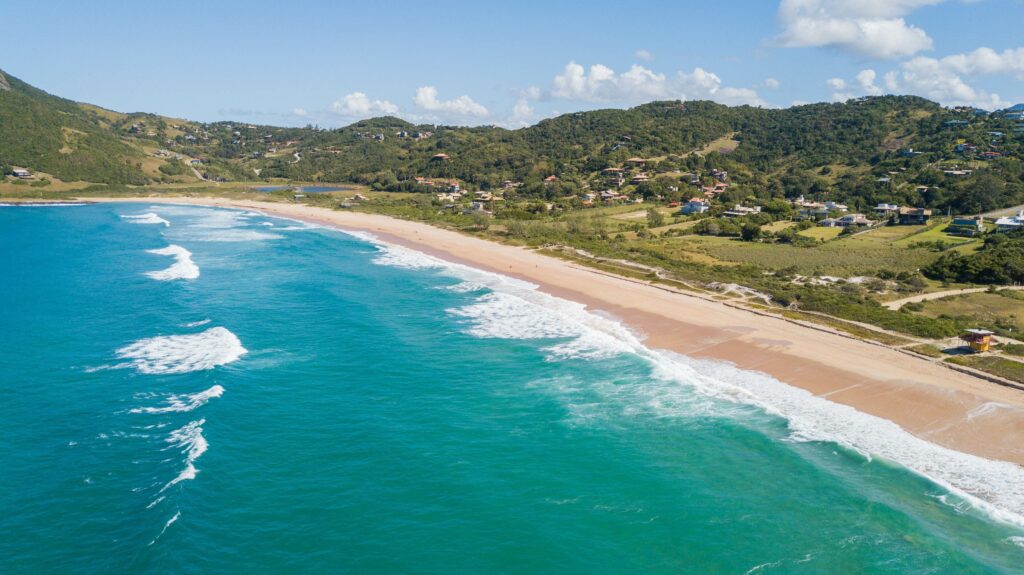 Praia da Silveira, em Florianópolis