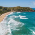 Praia da Silveira, em Imbituba