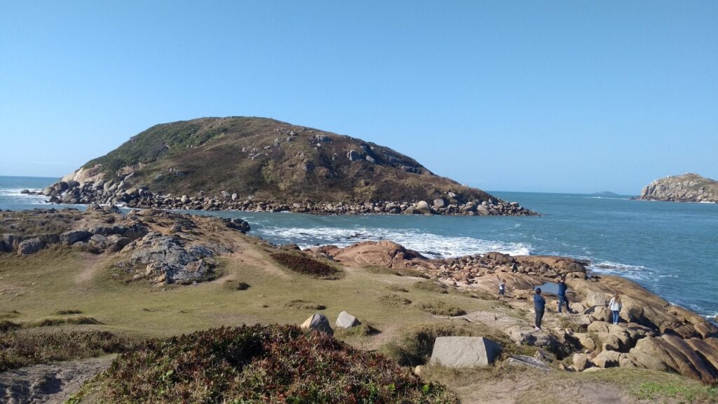 Praia da Vila, em Imbituba