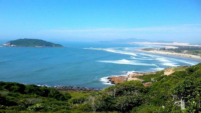 Praia do Luz, em Imbituba