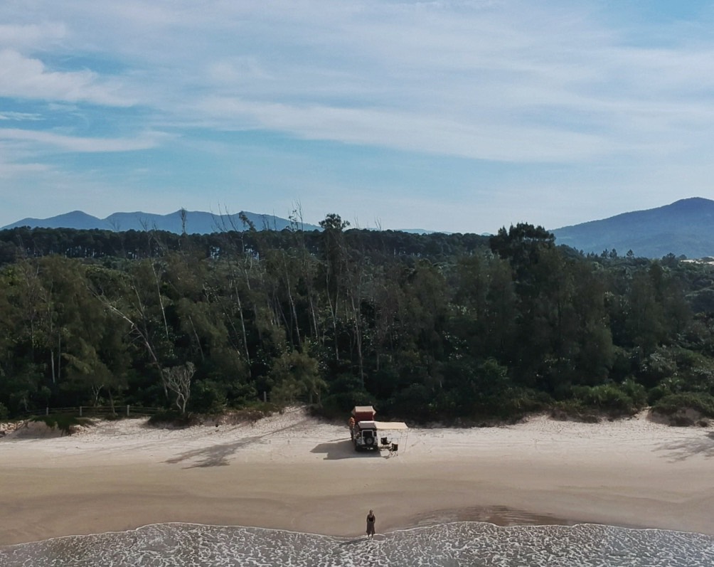 Praia do Ouvidor, em SC