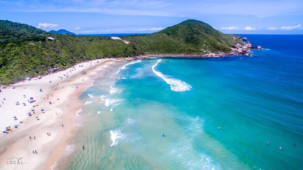 Praia do Rosa, em Imbituba