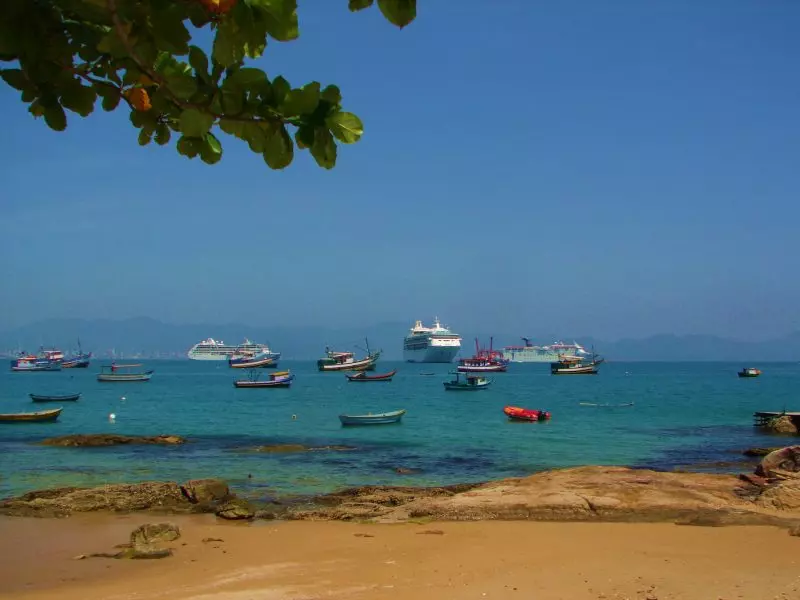 Praia em SC